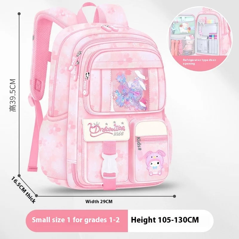 Keman KM-K089 Cartoon Girls School Backpack 6