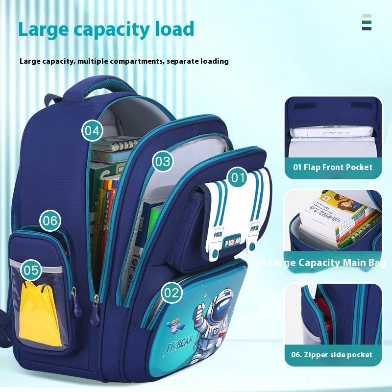 Keman KM-K090 Character Boys School Backpack 4