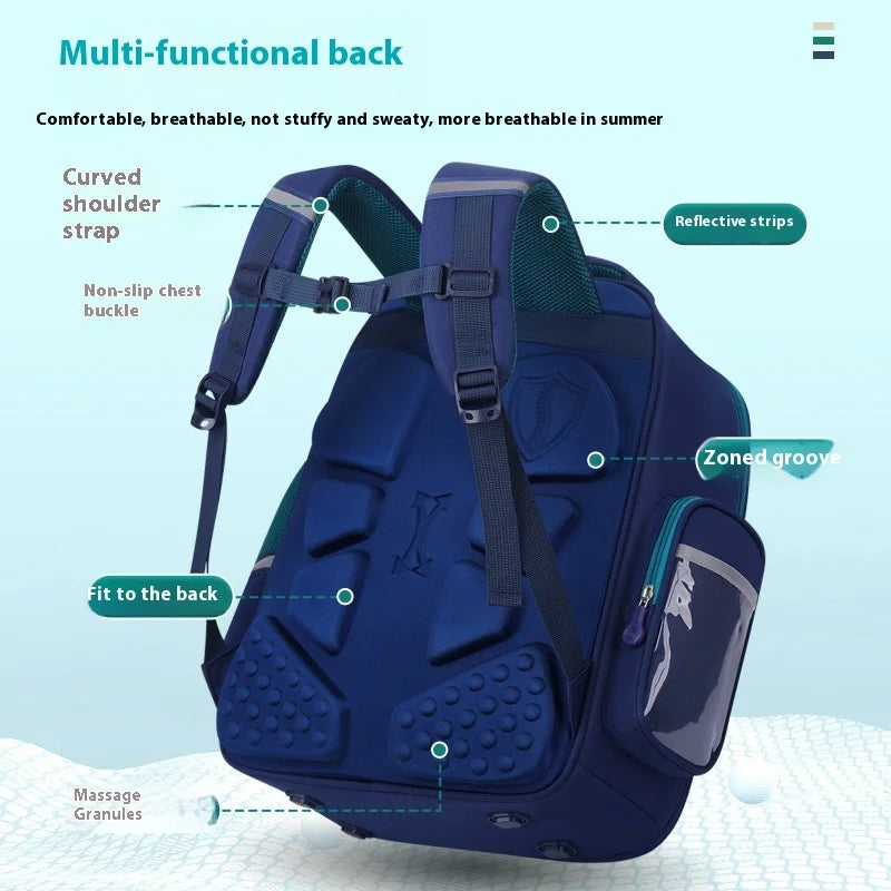 Keman KM-K090 Character Boys School Backpack 5