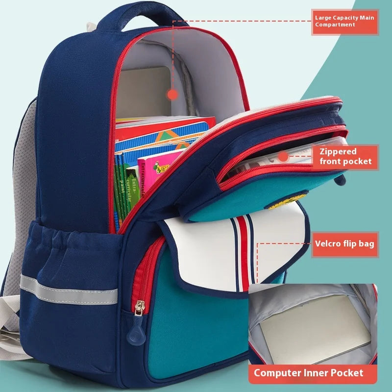 Keman KM-K091 Cartoon Boys School Backpack 3