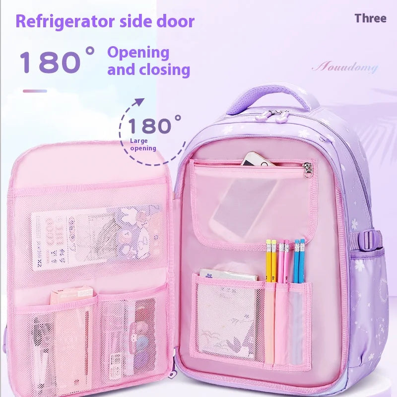 Keman KM-K092 Cartoon Girls School Backpack 3