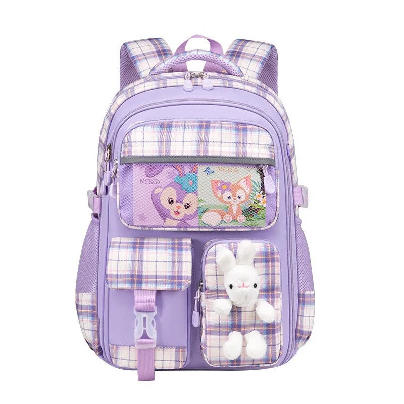 Keman KM-K093 Cartoon Girls Waterproof School Backpack 5
