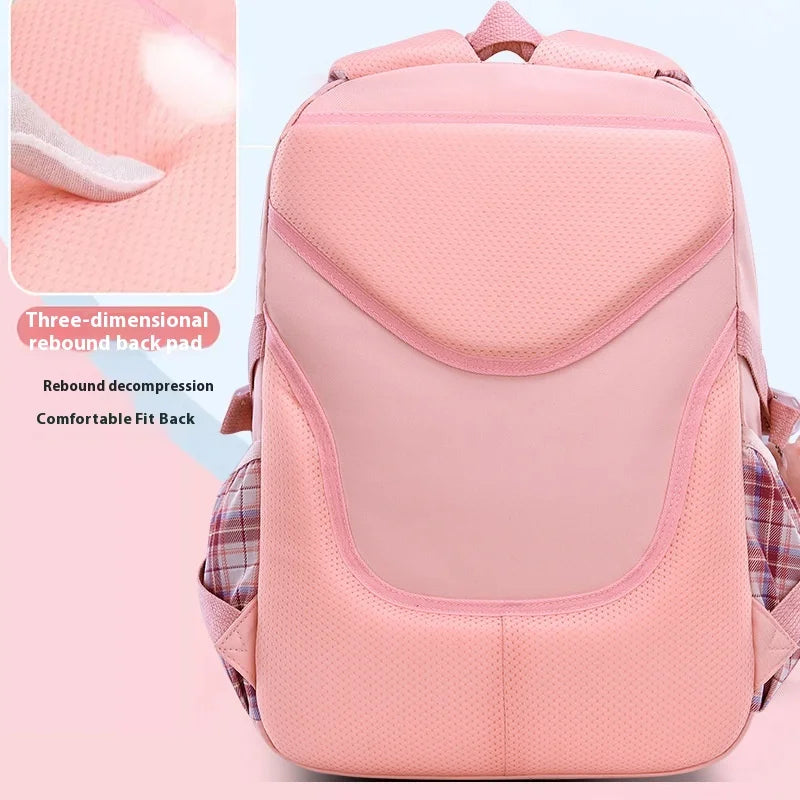 Keman KM-K094 Animal-Print Girls School Backpack 4