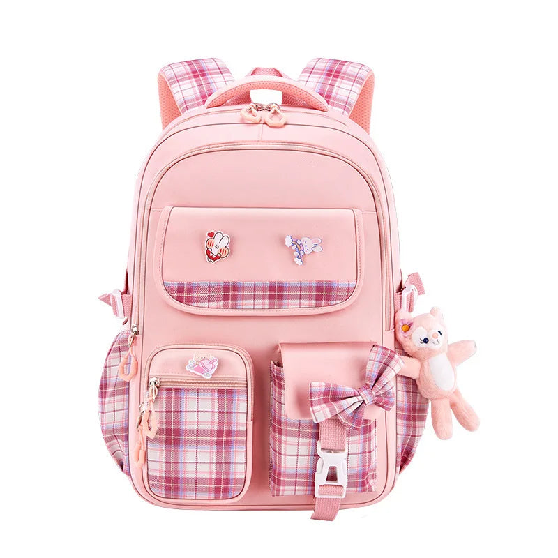 Keman KM-K094 Animal-Print Girls School Backpack 5