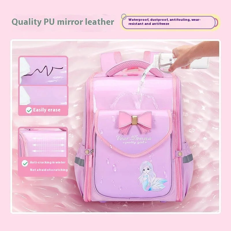 Keman KM-K096 Cartoon Girls School Backpack 4