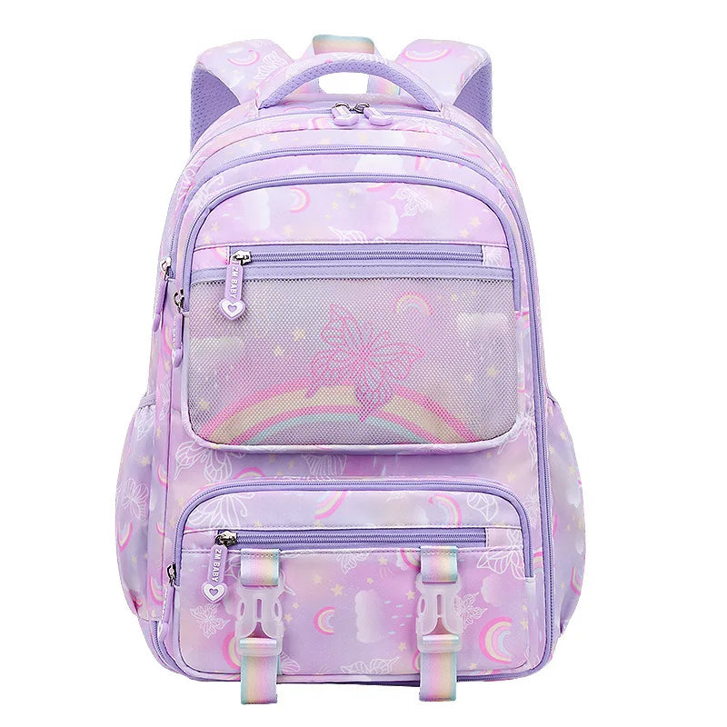 Keman KM-K097 Animal-Print Girls School Backpack 5