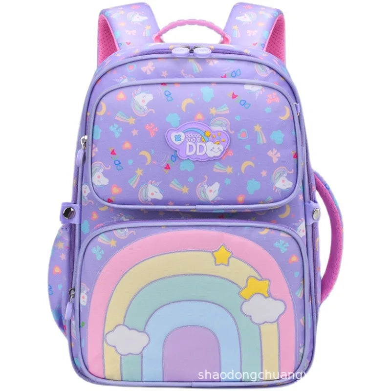 Keman KM-K098 Polka-Dot Girls School Backpack 5