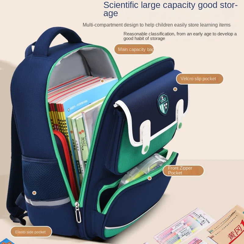 Keman KM-K101 Cartoon Kids School Backpack 3