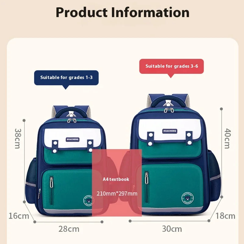 Keman KM-K106 Cartoon Kids Waterproof School Backpack 3