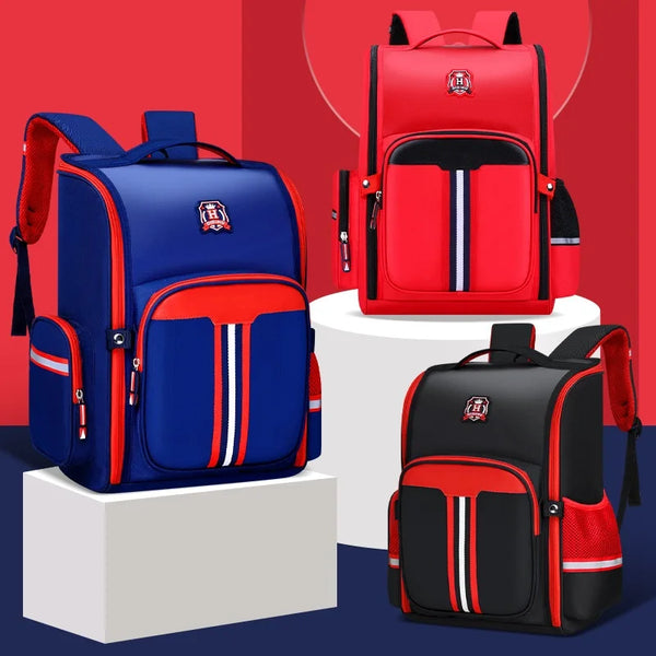 Keman KM-K107 Geometric Kids School Backpack 1
