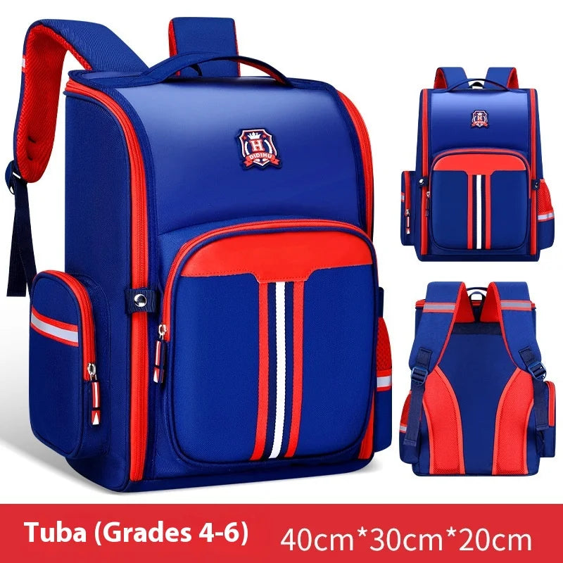 Keman KM-K107 Geometric Kids School Backpack 6