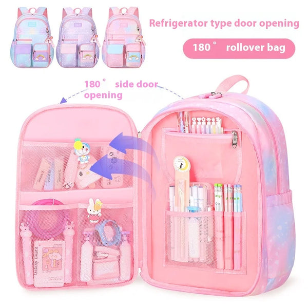 Keman KM-K109 Cartoon Girls School Backpack 1