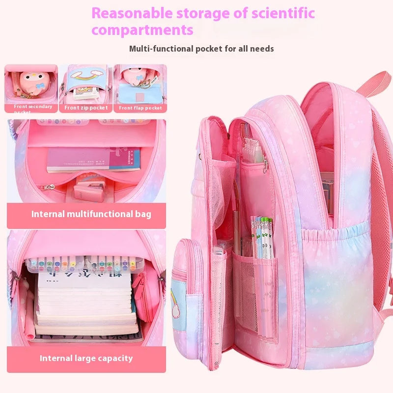Keman KM-K109 Cartoon Girls School Backpack 3