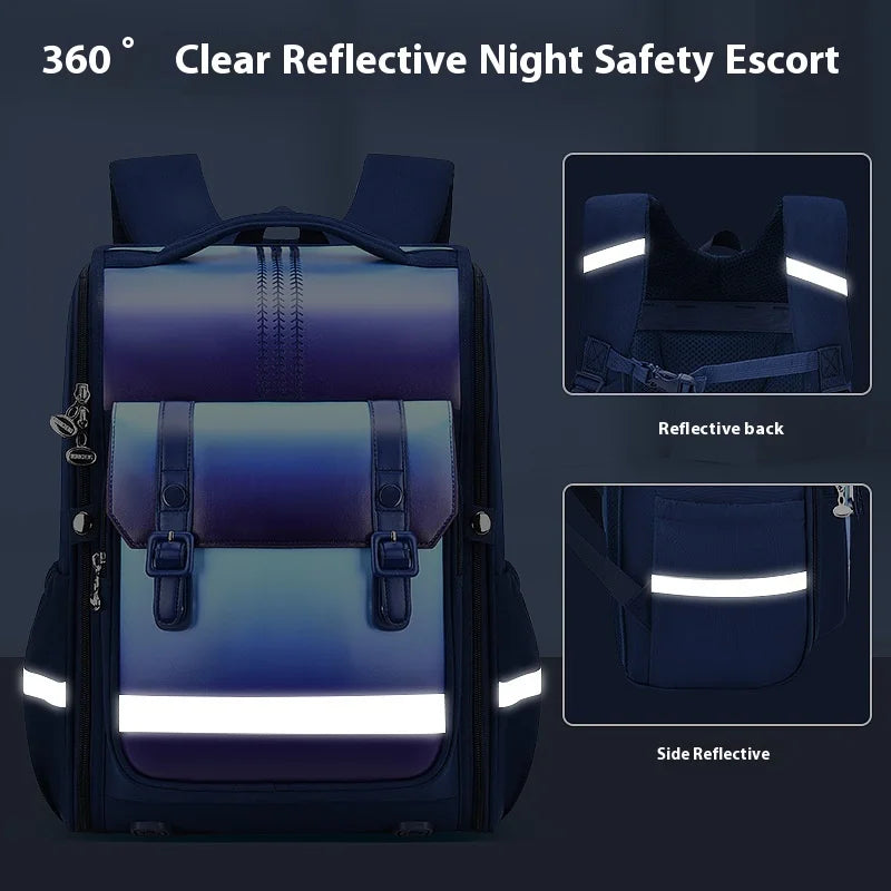 Keman KM-K110 Cartoon Kids School Backpack 3