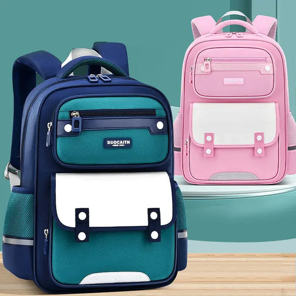 Keman KM-K114 Geometric Kids School Backpack 1