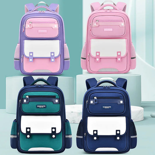 Keman KM-K114 Geometric Kids School Backpack 2
