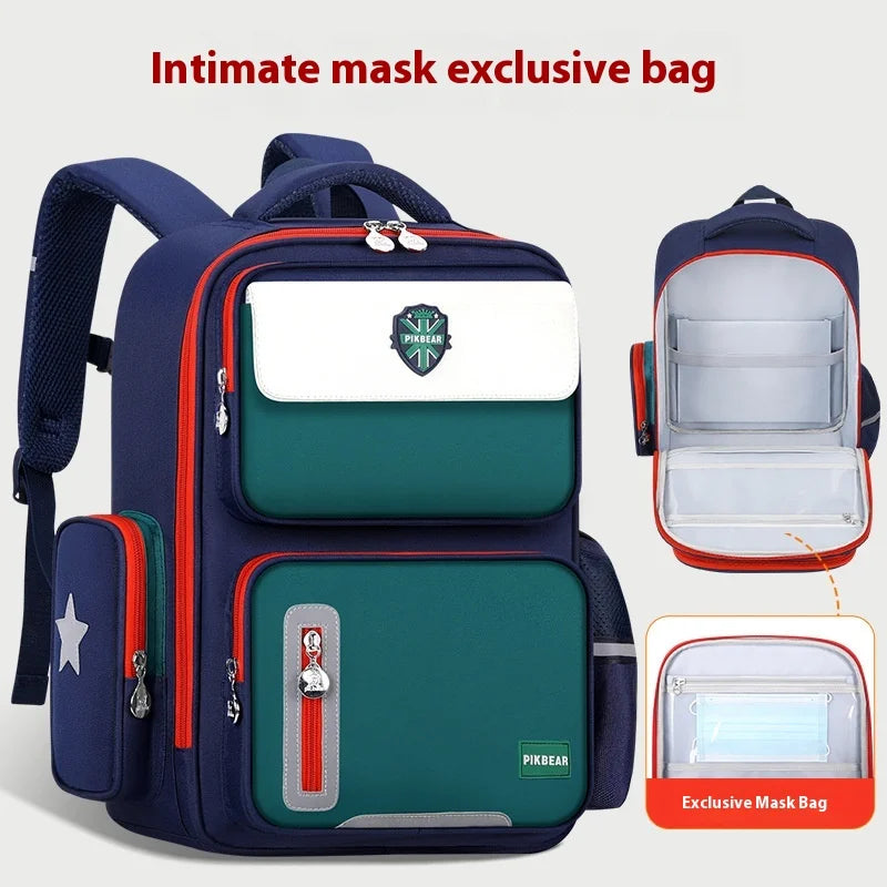Keman KM-K115 Geometric Girls School Backpack 2