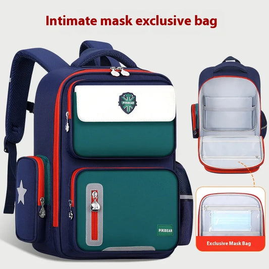 Keman KM-K115 Geometric Girls School Backpack 2