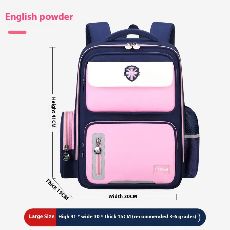 Keman KM-K115 Geometric Girls School Backpack 6