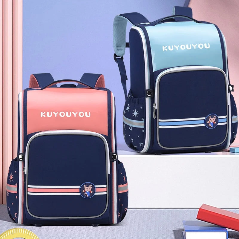 Keman KM-K116 Geometric Kids School Backpack 2
