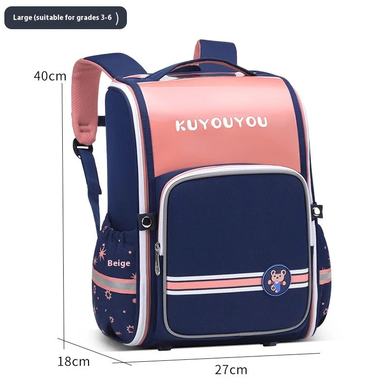 Keman KM-K116 Geometric Kids School Backpack 6