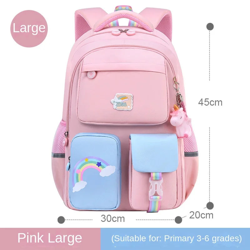Keman KM-K117 Cartoon Girls School Backpack 6