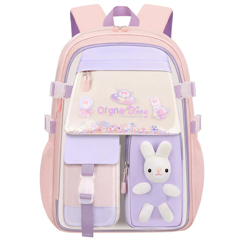 Keman KM-K118 Cartoon Girls Waterproof School Backpack 2