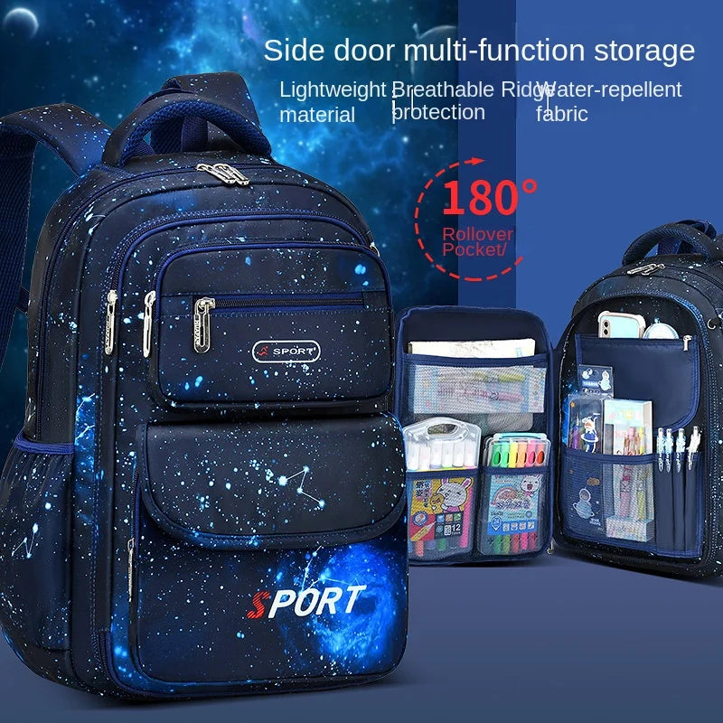 Keman KM-K121 Cartoon Kids School Backpack 3