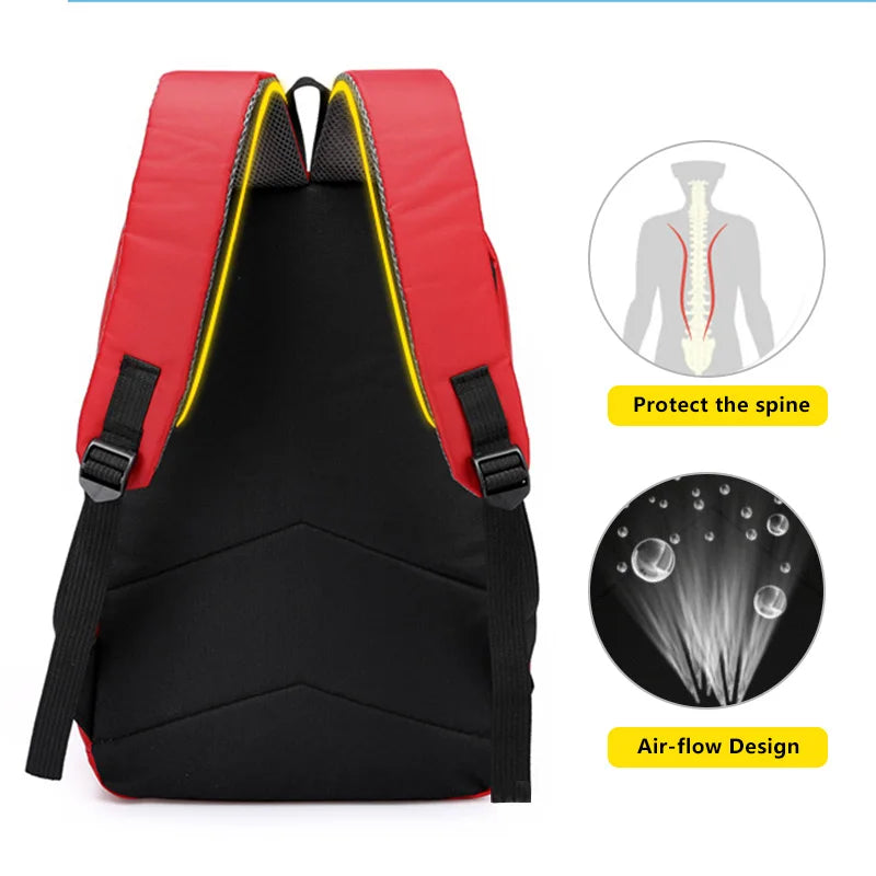 Keman KMA102-3 Cartoon Boys School Backpack 4