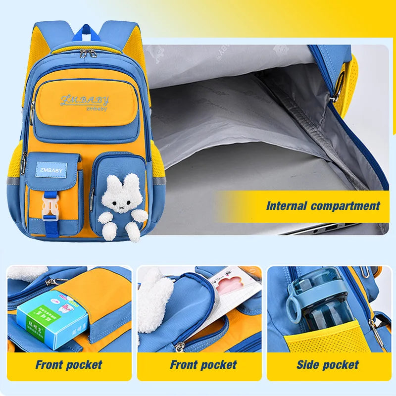 Keman KMA132 Cartoon Boys School Backpack 4