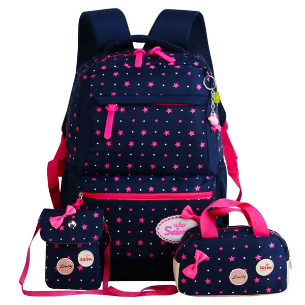 Keman KMA3211 Cartoon Girls Waterproof School Backpack 1