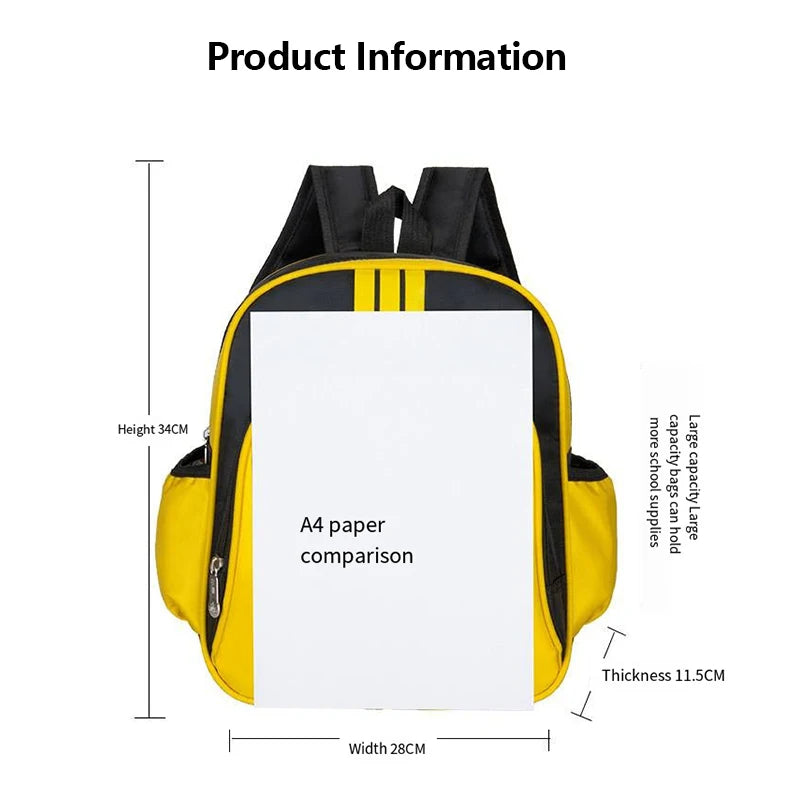 Keman KMA622 Cartoon Girls Waterproof School Backpack 3
