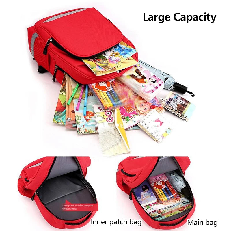 Keman KMA623 Cartoon Girls Waterproof School Backpack 2