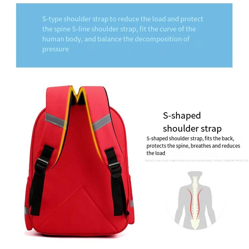 Keman KMA623 Cartoon Girls Waterproof School Backpack 5