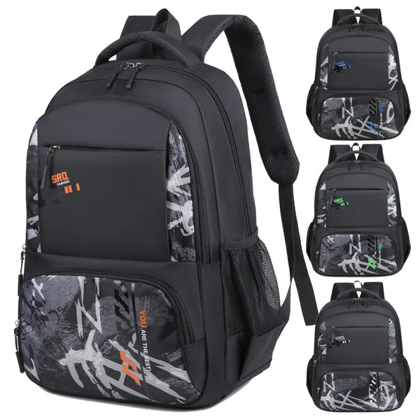 Keman KMA911 Geometric Kids Waterproof School Backpack 1