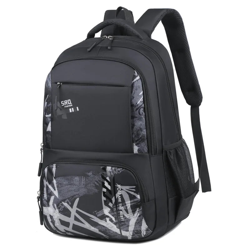 Keman KMA911 Geometric Kids Waterproof School Backpack 2