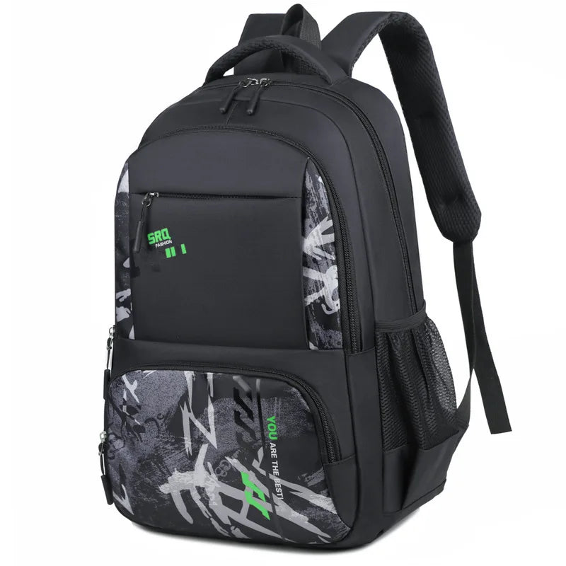 Keman KMA911 Geometric Kids Waterproof School Backpack 4