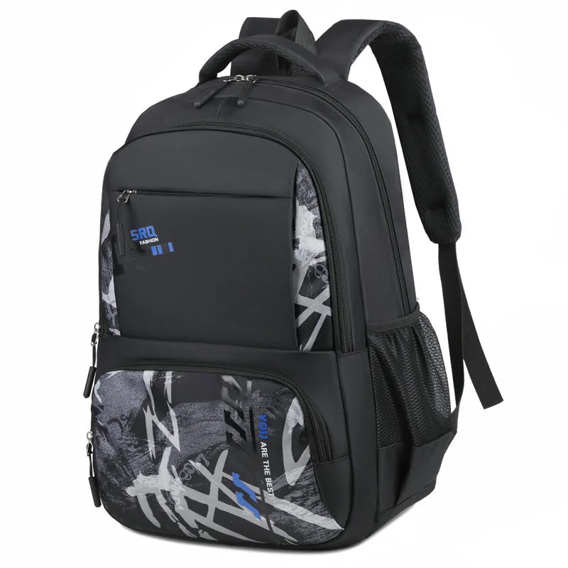 Keman KMA911 Geometric Kids Waterproof School Backpack 5