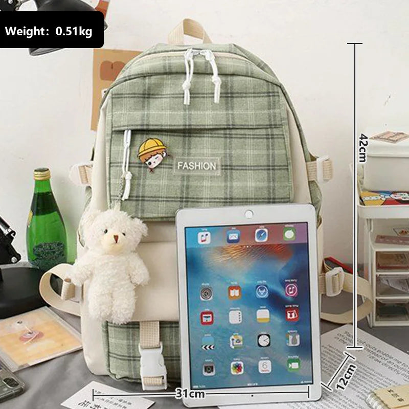 Keman KMAYY985 Cartoon Kids Waterproof School Backpack 2