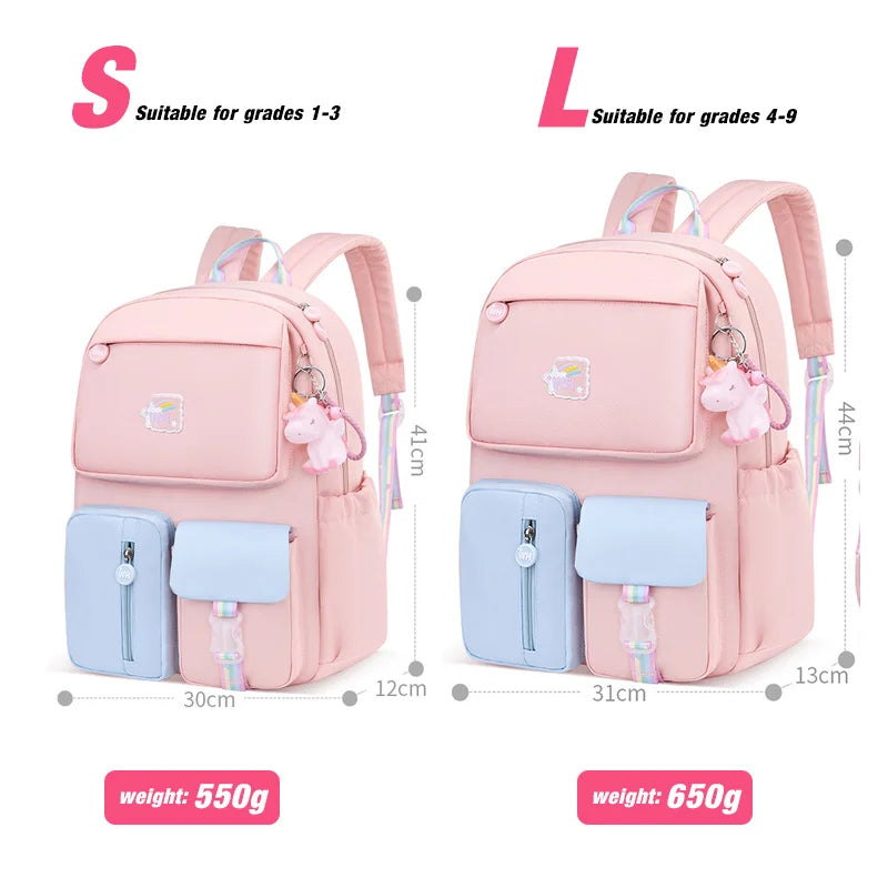 Keman KMBC1004-2 Cartoon Kids School Backpack 6