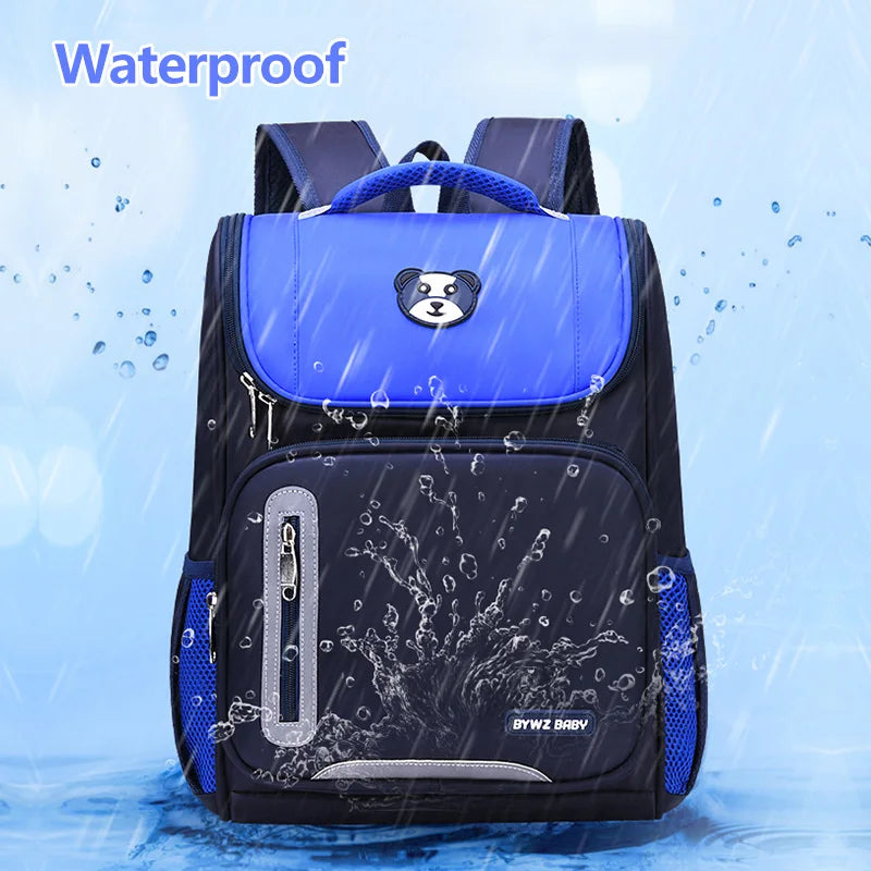 Keman KMBC1006-2 Cartoon Girls Waterproof School Backpack 4