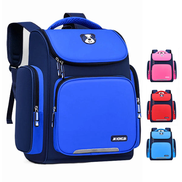 Keman KMBC1007-1 Cartoon Boys Waterproof School Backpack 1