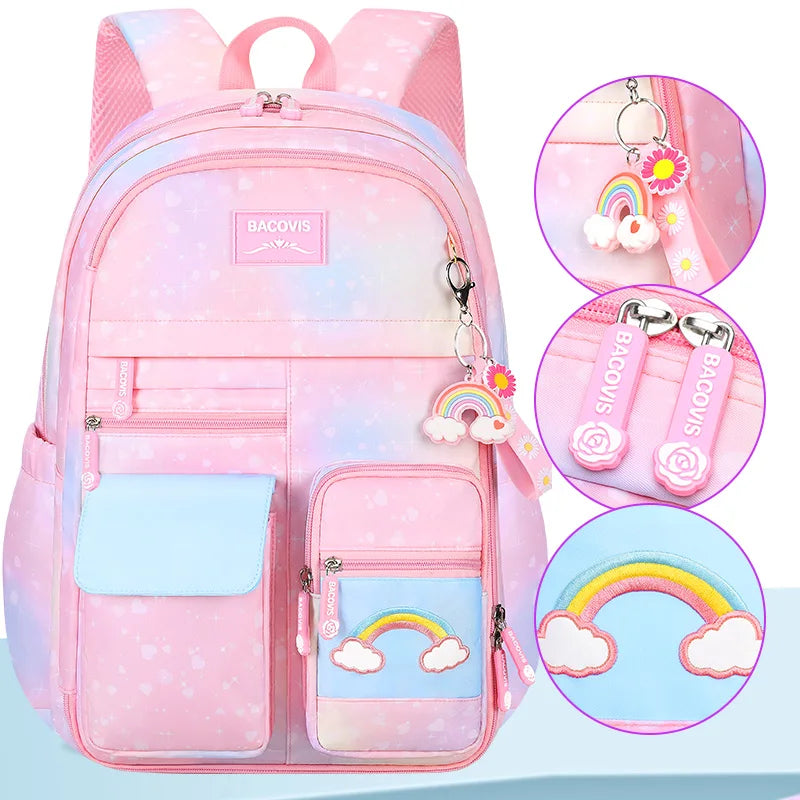 Keman KMBC1016-2 Cartoon Girls School Backpack 3