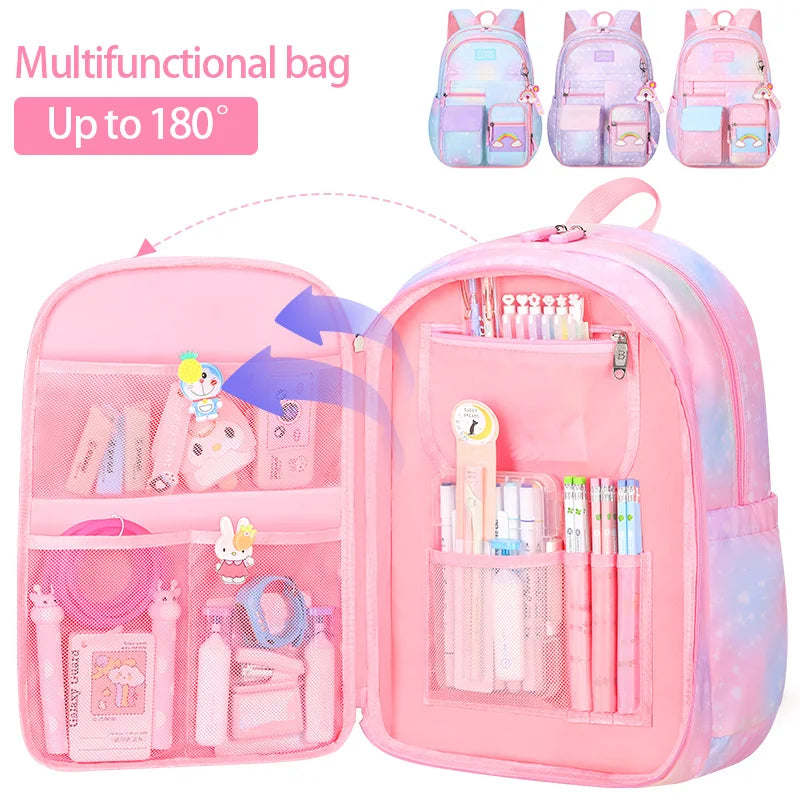 Keman KMBC1016-2 Cartoon Girls School Backpack 5