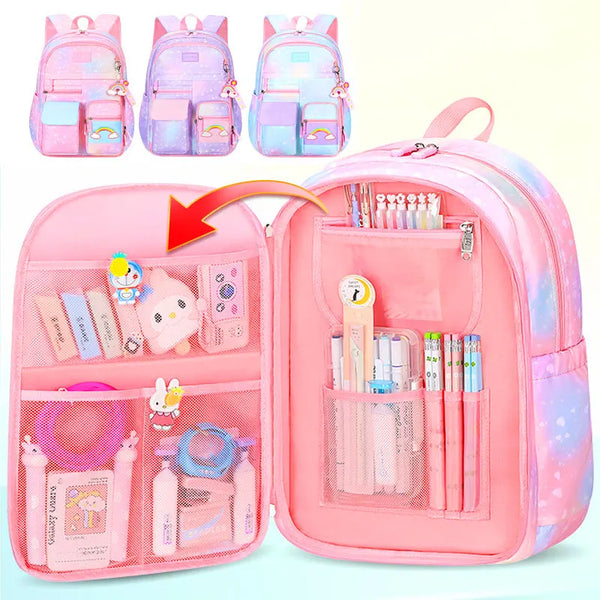 Keman KMBC1016-3 Cartoon Girls Waterproof School Backpack 1