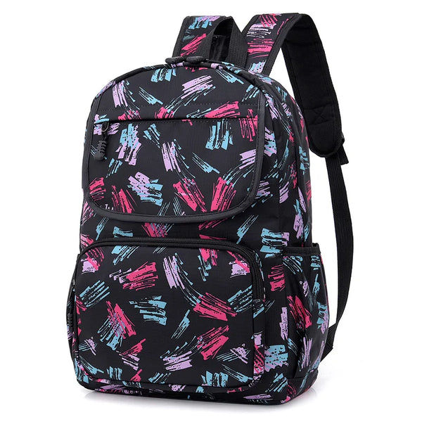 Keman KMDXYZ209 Geometric Girls Waterproof School Backpack 1