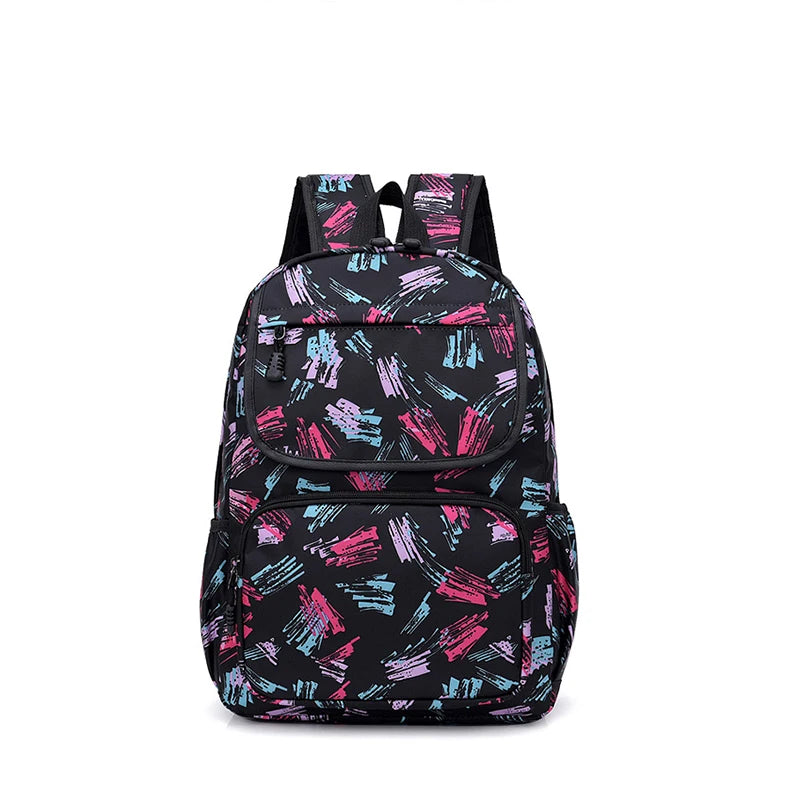 Keman KMDXYZ209 Geometric Girls Waterproof School Backpack 2