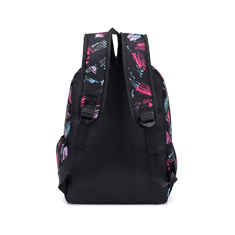 Keman KMDXYZ209 Geometric Girls Waterproof School Backpack 4