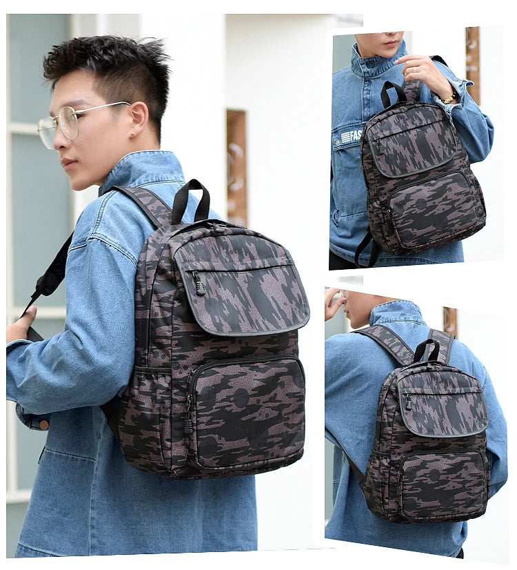 Keman KMDXYZ209 Geometric Girls Waterproof School Backpack 6