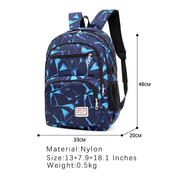 Keman KMLL9839 Girls Waterproof School Backpack 2